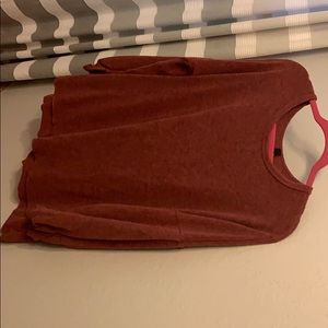 Long Sleeve Red Top